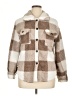 Unbranded Plaid Brown Coat Size XL (estimated) - photo 1