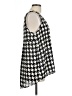Pleione 100% Polyester Black Sleeveless Blouse Size L - photo 4