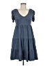 Max Studio Solid Blue Casual Dress Size M - photo 1