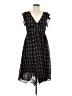 Universal Thread 100% Recycled Polyester Paisley Black Casual Dress Size M - photo 1