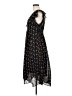 Universal Thread 100% Recycled Polyester Paisley Black Casual Dress Size M - photo 5