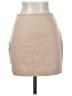 Express Solid Tan Casual Skirt Size 00 - photo 1