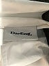 Darling 100% Cotton Ivory Long Sleeve Button-Down Shirt Size M - photo 7