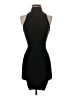 Olivaceous Solid Black Cocktail Dress Size S - photo 1