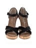 TOMS Black Wedges Size 5 1/2 (wide) - photo 2