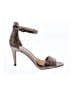 Vince Camuto 100% Leather Animal Print Silver Sandals Size 8 - photo 1