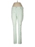 Express Jeans Color Block Green Jeans Size 10 - photo 1