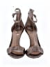 Vince Camuto 100% Leather Animal Print Silver Sandals Size 8 - photo 2