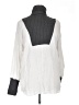 Zara Color Block White Turtleneck Sweater Size XL - photo 1