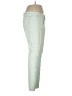 Express Jeans Color Block Green Jeans Size 10 - photo 4