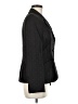 Le Suit 100% Polyester Chevron-herringbone Gray Blazer Size 8 - photo 4