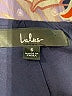 Lulus 100% Polyester Paisley Blue Gray Casual Skirt Size S - photo 4