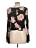 Brandy Blu Black Long Sleeve Blouse Size L - photo 2