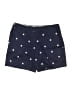 British Khaki Polka Dots Blue Shorts Size 2 - photo 1