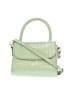 by FAR 100% Leather Solid Green Leather Satchel One size - photo 1