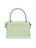 by FAR 100% Leather Solid Green Leather Satchel One size - photo 3