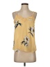 Lydelle 100% Polyester Yellow Sleeveless Blouse Size S - photo 1