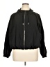 Athleta 100% Nylon Solid Black Windbreaker Size XL - photo 1