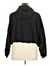 Athleta 100% Nylon Solid Black Windbreaker Size XL - photo 2
