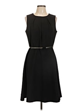black and white polka dot dresses Black & White Polka Dot Ruffle Mini Dress Small main image 0