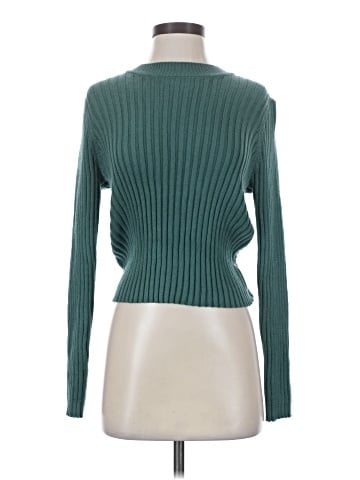 Flat White Turtleneck Sweater (view 1)