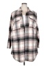 MELLODAY Plaid Gray Coat Size 2X - photo 1