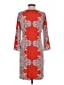 Sunny Leigh Paisley Red Casual Dress Size S - photo 2