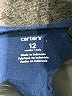 Carter's 100% Cotton Blue Sleeveless Top 9-12 MO / 12 MO - photo 3