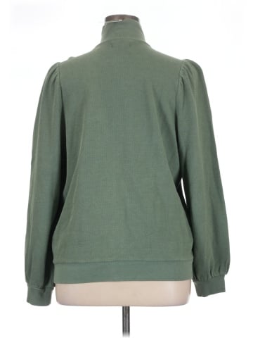 Madewell Garment-Dyed Terry Zip-Up Sweatshirt (view 2)