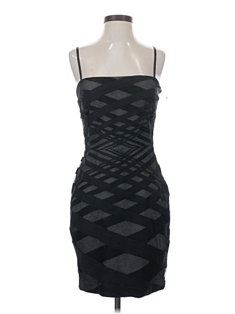 Pre-owned Robert Rodriguez Cocktail Dress In Black