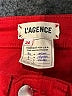 L'Agence Color Block Red Jeans Size 24 waist - photo 7