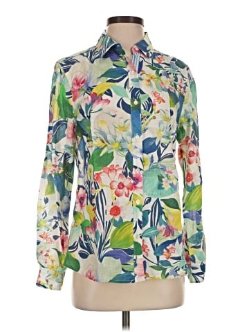 J. McLaughlin Long Sleeve Blouse (view 1)