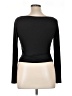 Justify Black Long Sleeve Top Size XL - photo 2