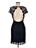 Lulus 100% Polyester Black Cocktail Dress Size M - photo 2