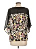 Robert Louis 100% Polyester Gray 3/4 Sleeve Blouse Size L - photo 2