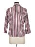 Covington Stripes Multi Color Burgundy 3/4 Sleeve Blouse Size M - photo 2