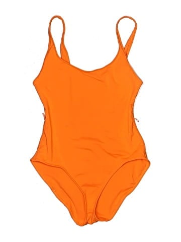 Solid & Striped One Piece Swimsuit (view 1)