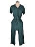 Universal Thread Polka Dots Teal Jumpsuit Size XS - photo 1