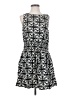 Universal Thread Graphic Black Cocktail Dress Size M - photo 1