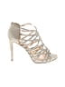 INC International Concepts Metallic Silver Gold Heels Size 7 - photo 1