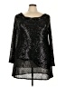 Faded Rose 100% Polyester Black Long Sleeve Blouse Size 20 - photo 1