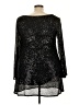 Faded Rose 100% Polyester Black Long Sleeve Blouse Size 20 - photo 2