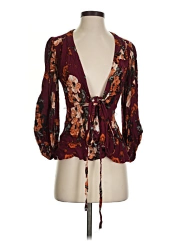 HD in Paris 3/4 Sleeve Blouse (view 1)