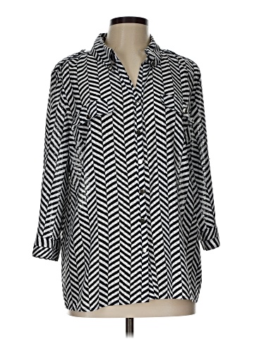 NY Collection 3/4 Sleeve Blouse (view 1)