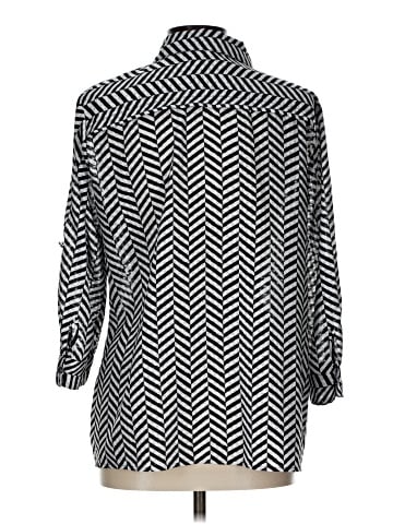 NY Collection 3/4 Sleeve Blouse (view 2)