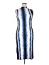 Stradivarius Tie-dye Blue Cocktail Dress Size XL - photo 1