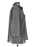 NY Collection Chevron-herringbone Silver 3/4 Sleeve Blouse Size L - photo 4