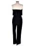 Donna Morgan Solid Black Jumpsuit Size 14 - photo 2