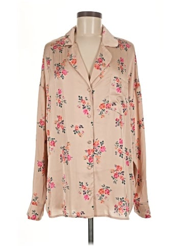 WAYF Long Sleeve Blouse (view 1)