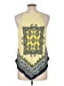 A. Byer 100% Polyester Yellow Sleeveless Blouse Size L - photo 2